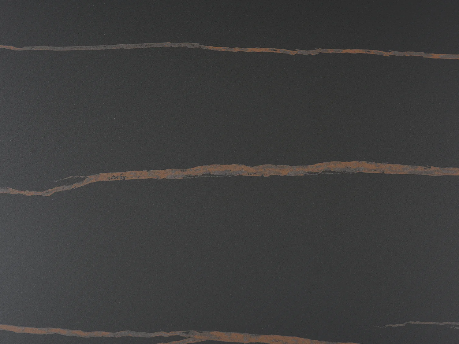 Tavolino con piani girevoli in Ceramica, Vetro temperato e Metallo Effetto marmo Nero - ELDOVA