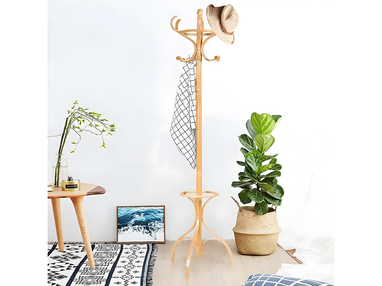 Garderobenständer mit Schirmhalter