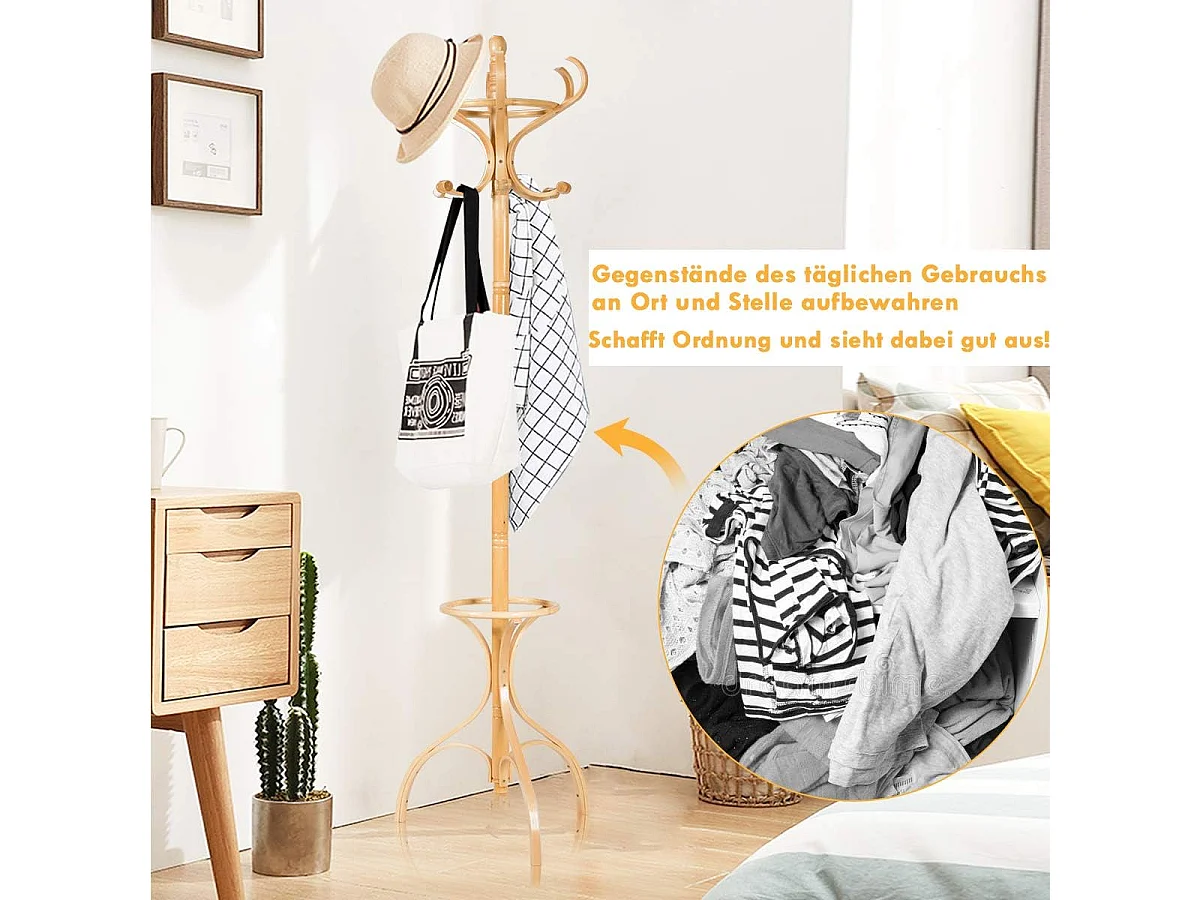 PORTE-VÊTEMENTS PIVOTANT - PORTE-VÊTEMENTS EN BOIS