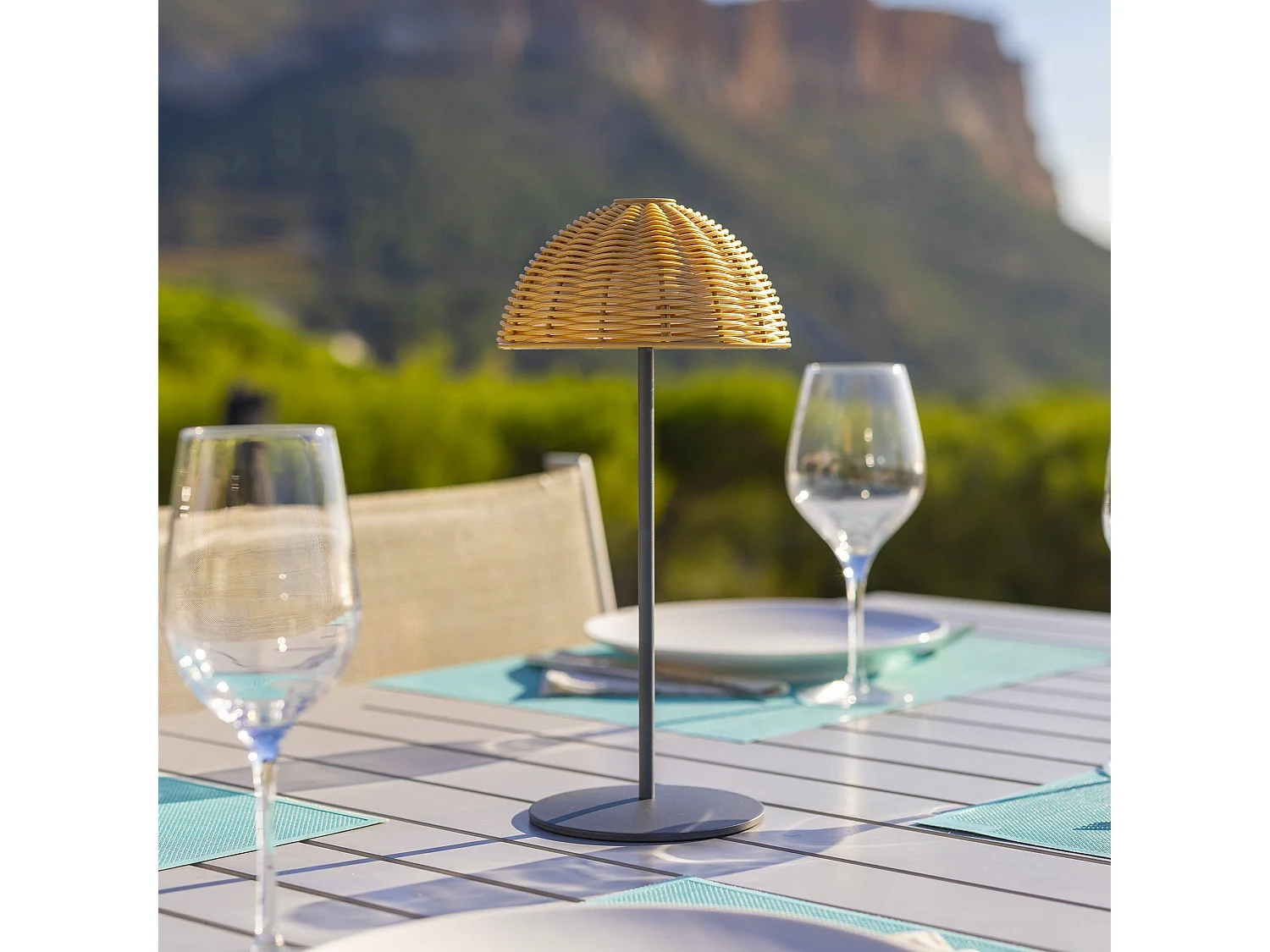 Lampe de table sans fil FAROE H30cm