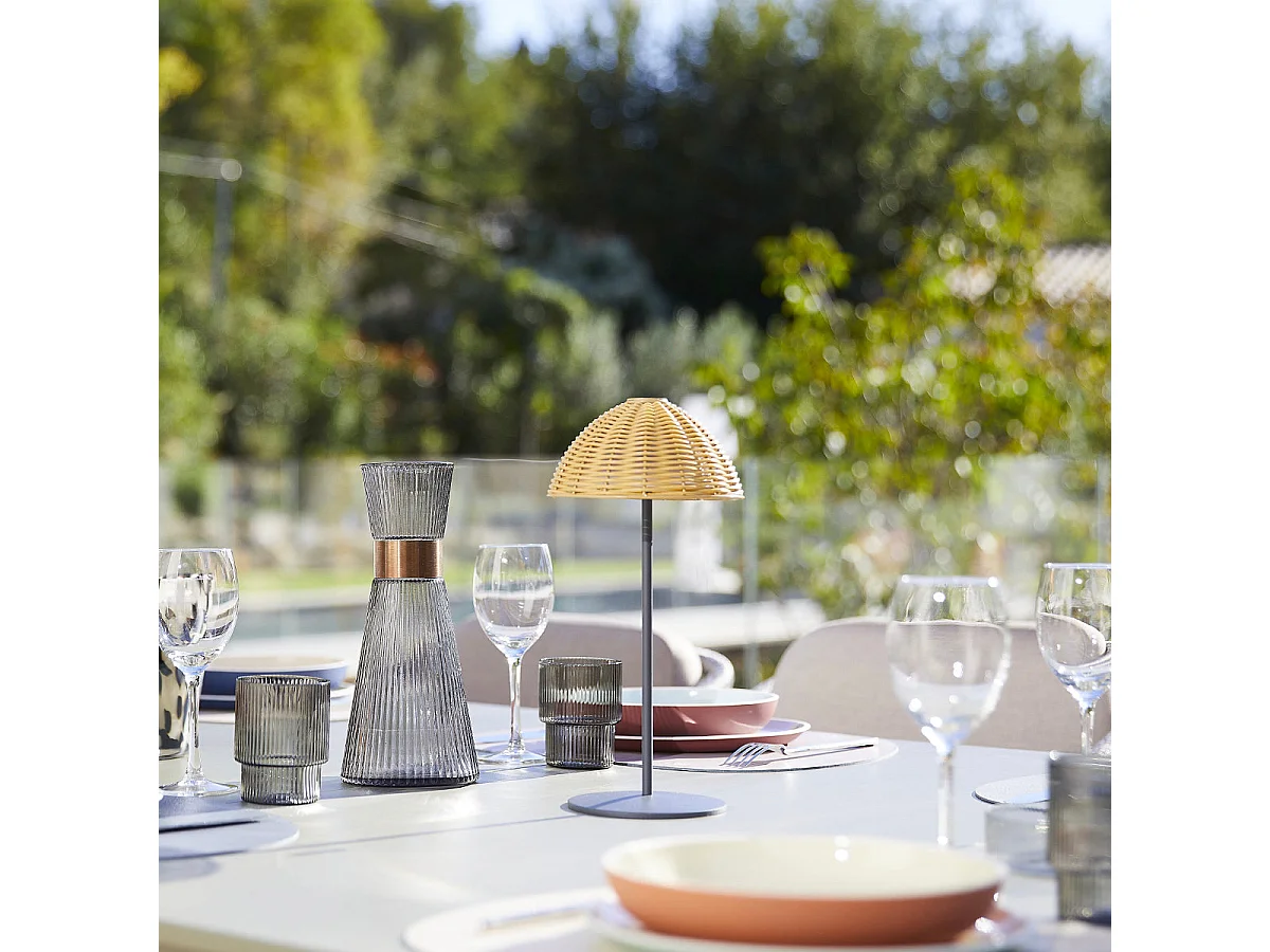 Lampe de table sans fil FAROE H30cm