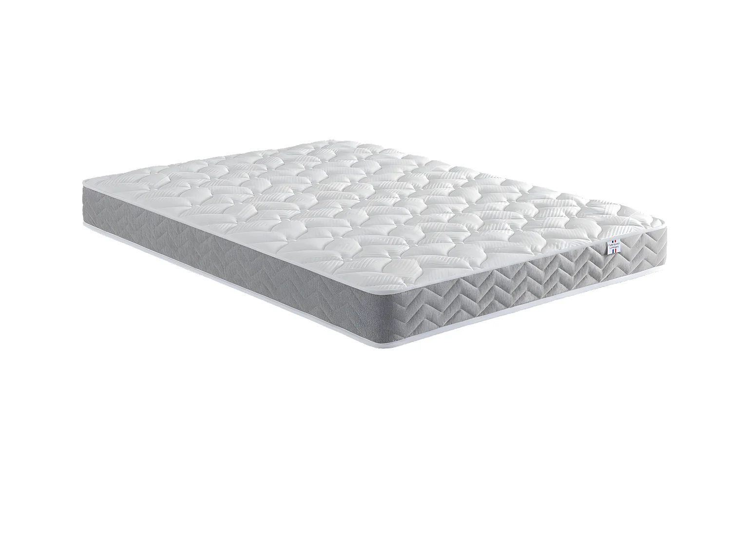 Matelas Ressorts ensachés Affection 160x200 - Garnissages nobles - 23cm - Confort Ferme