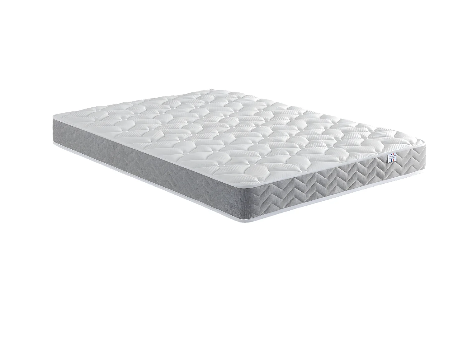 Matelas Ressorts ensachés Affection 90x190 - Garnissages nobles - 23cm - Confort Ferme