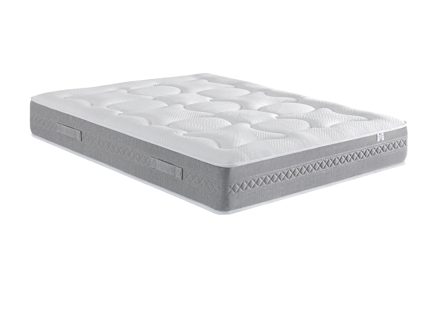 Matelas 100% latex Attraction 160x200 - 7 zones de confort - 23cm - Confort moelleux