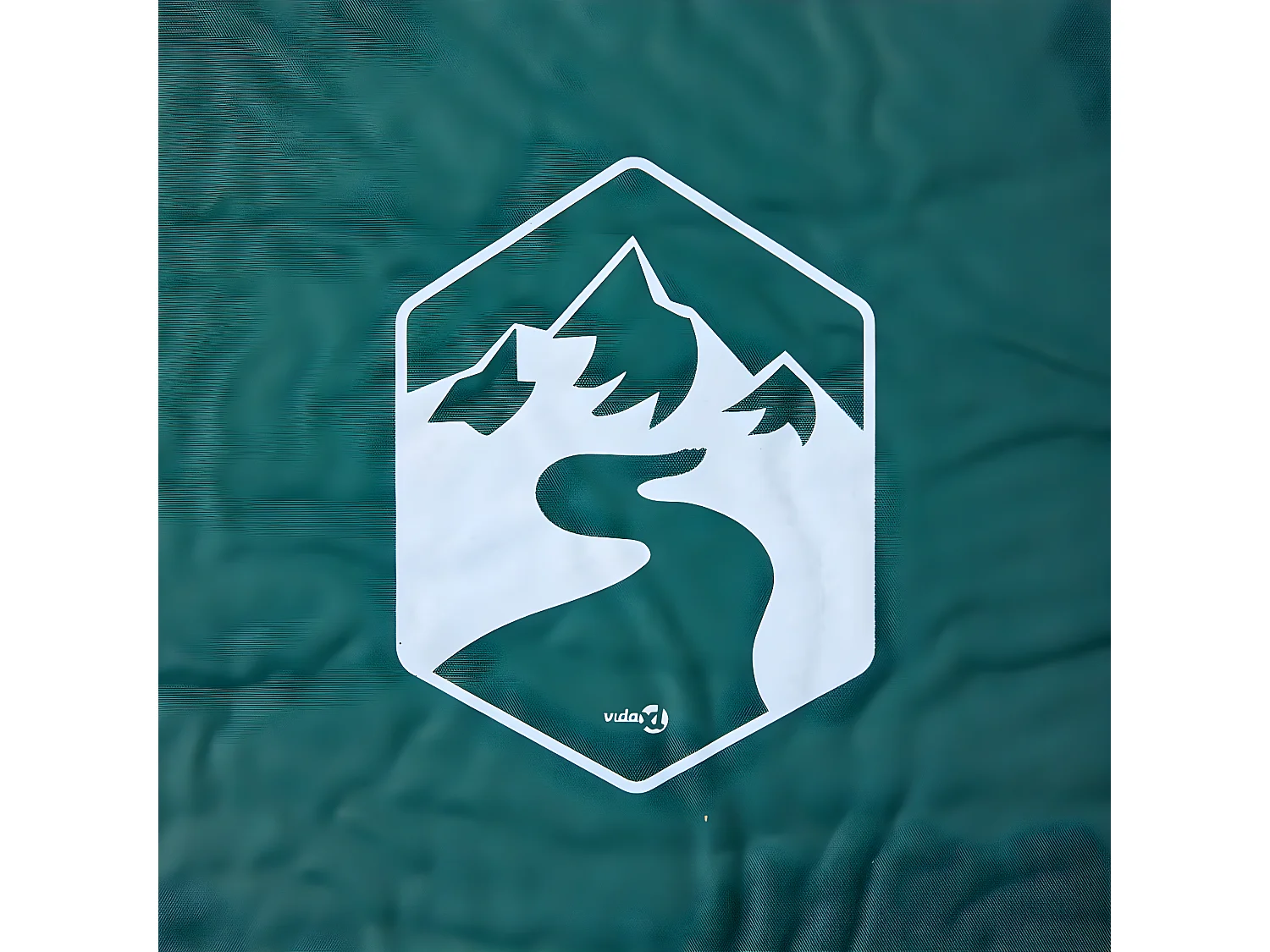 Matelas de camping autogonflant avec oreiller 1 personne vert FR100851