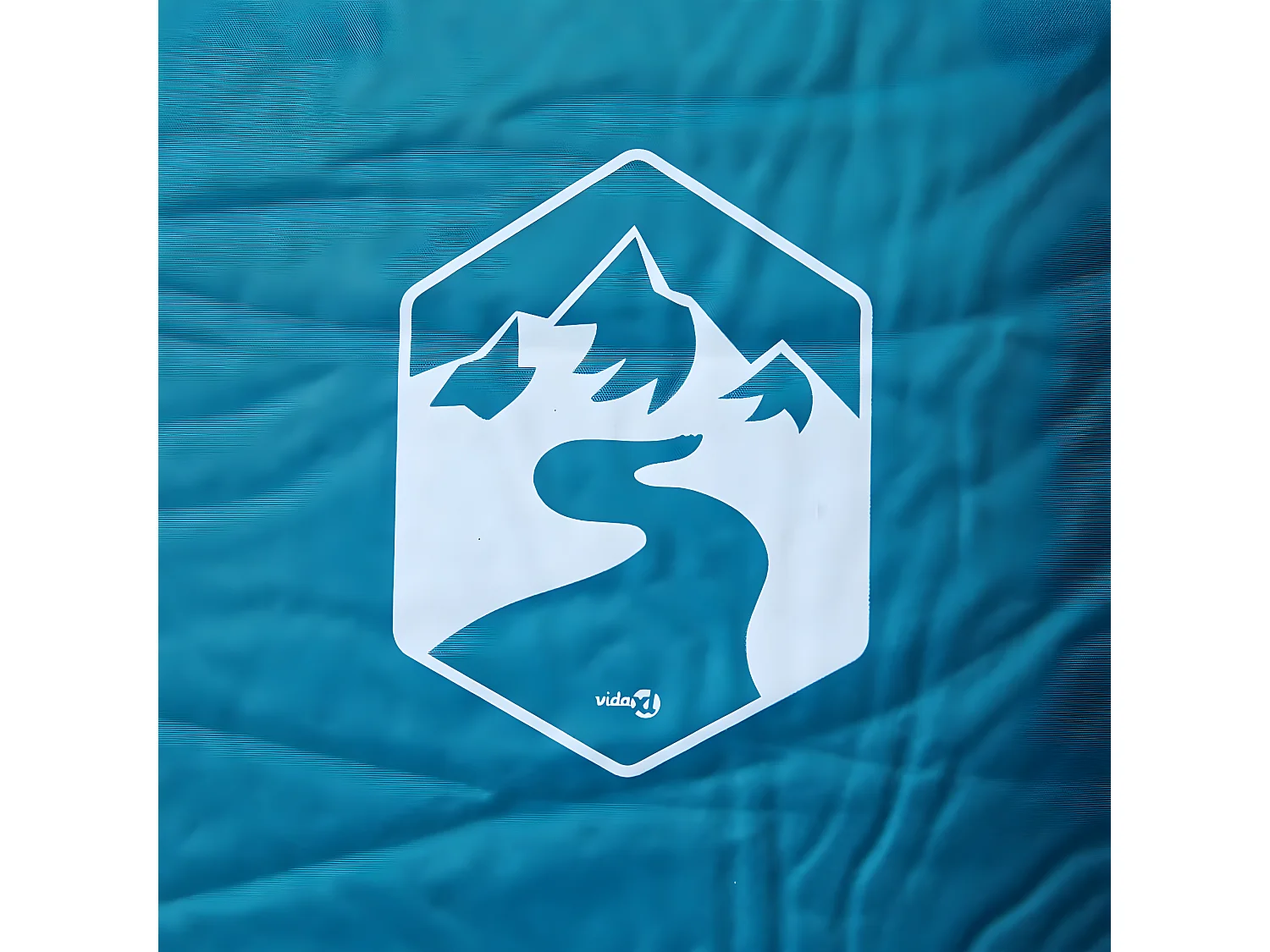 Matelas de camping autogonflant oreiller 1 personne turquoise FR149700