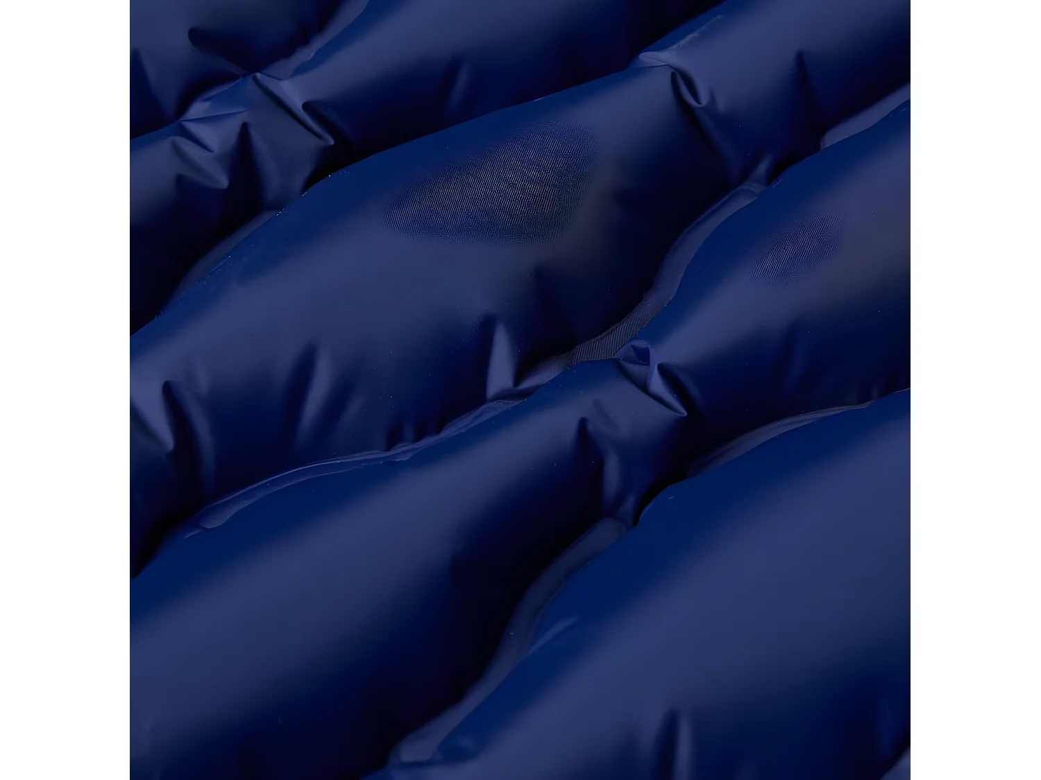 Matelas de camping autogonflant oreiller 1 personne bleu marine FR120931