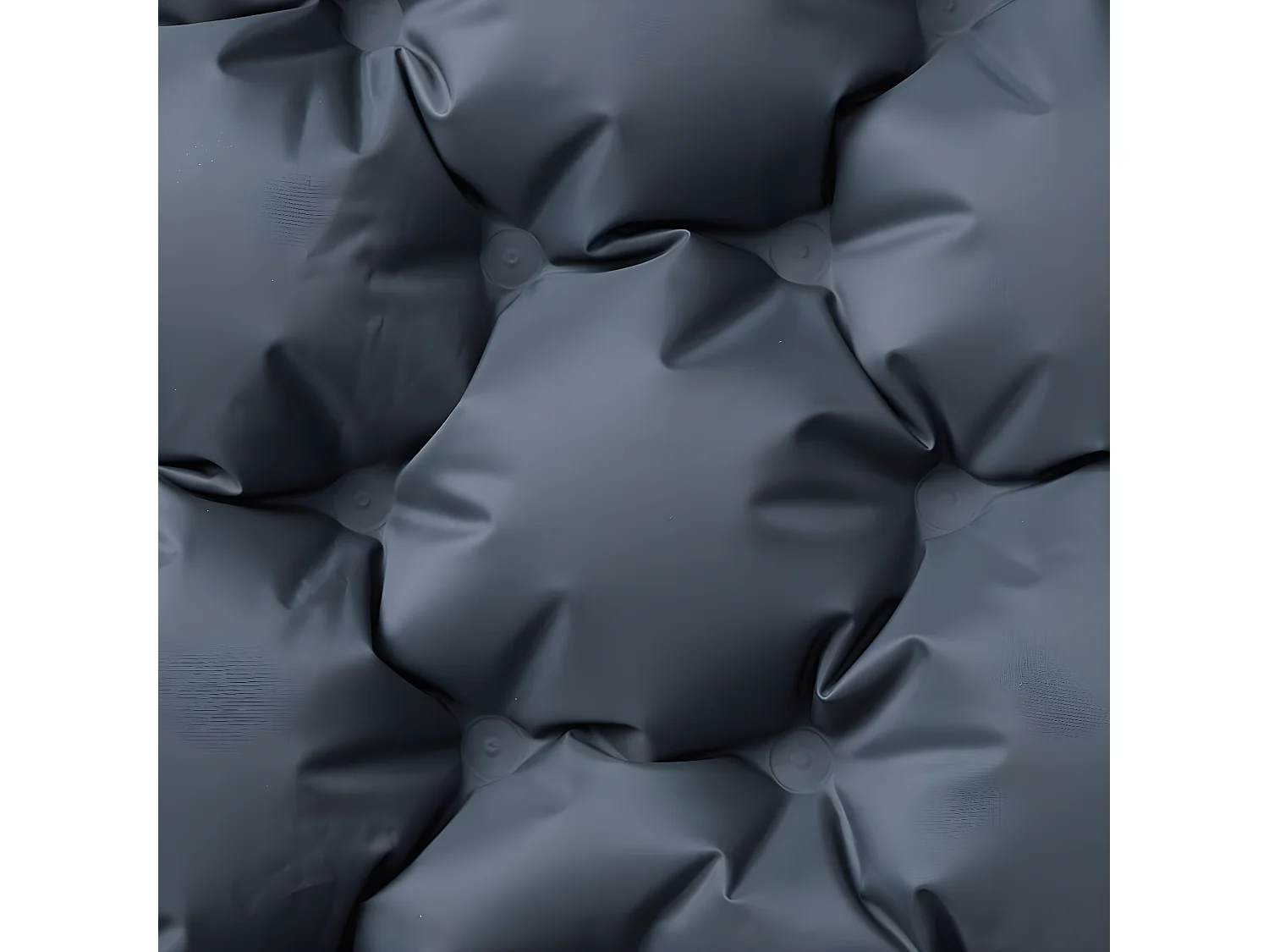 Matelas de camping autogonflant avec oreillers 2 personnes gris FR931932