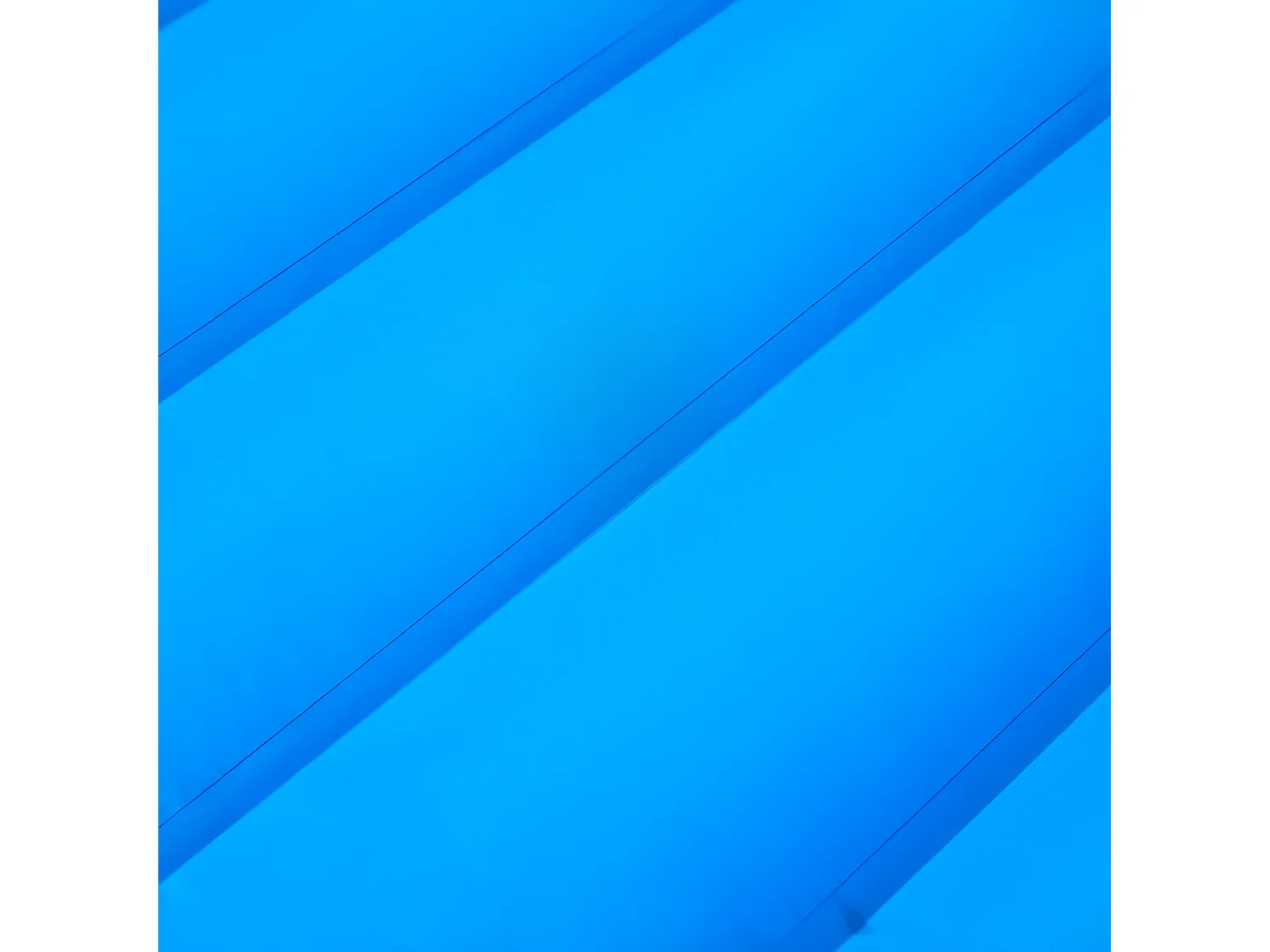 Matelas de camping autogonflant avec oreiller 1 personne bleu FR675660