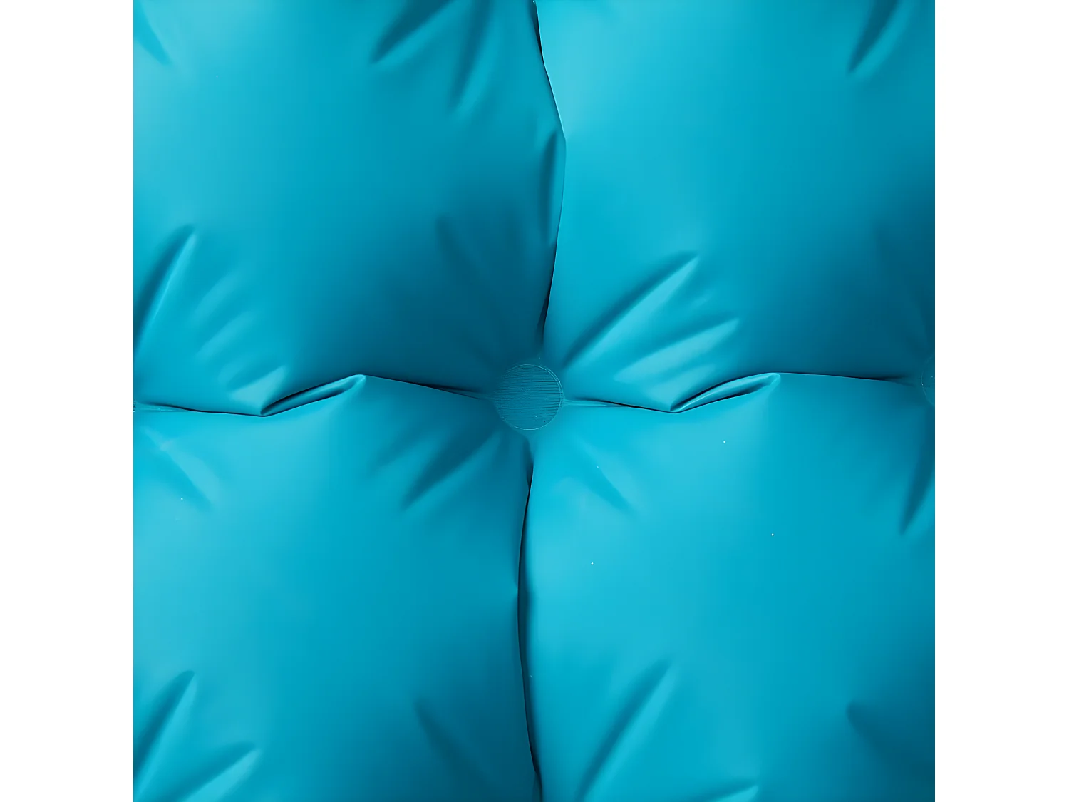 Colchón de camping autoinflable con almohada 1 persona azul ES729746