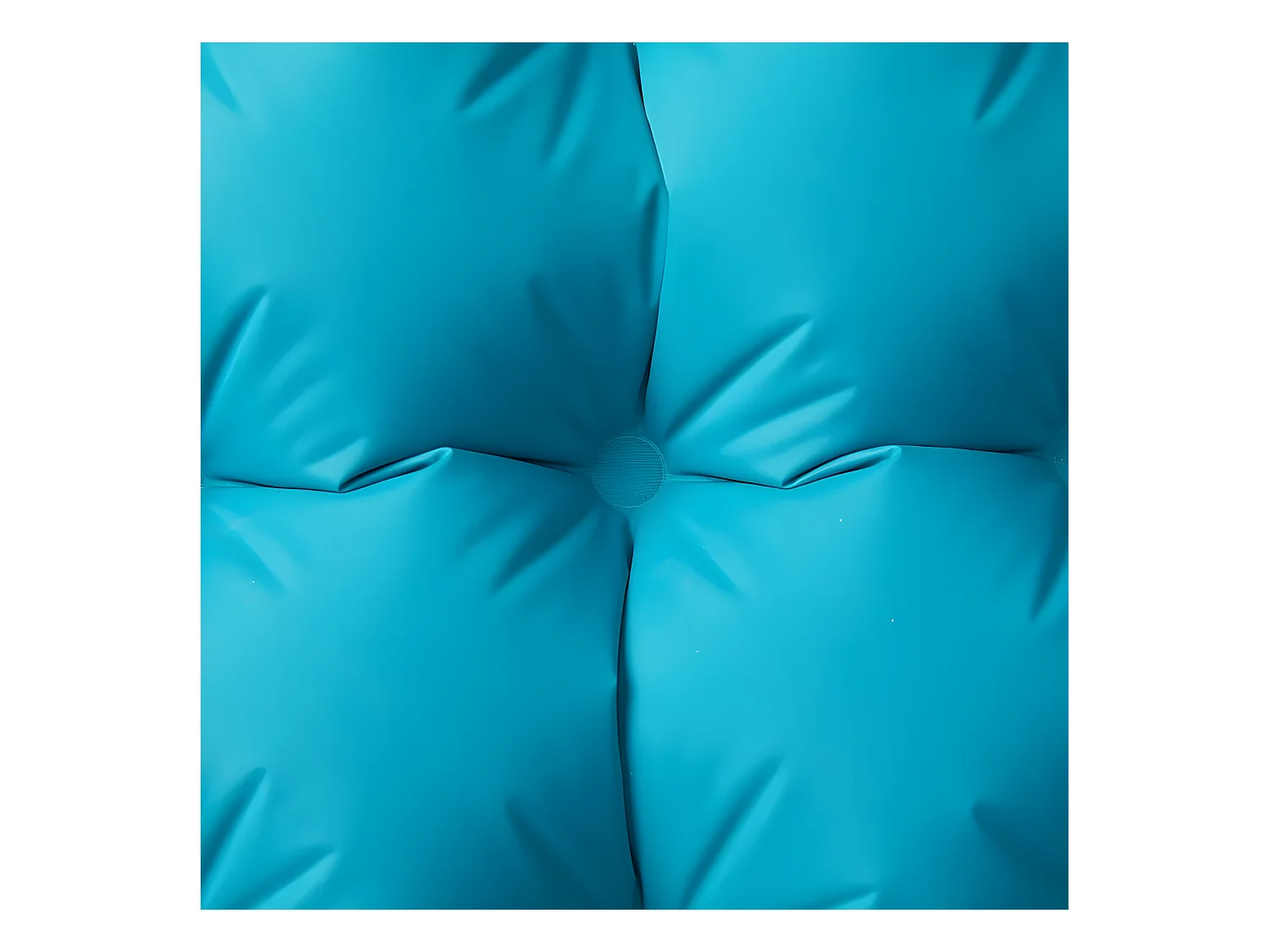 Matelas de camping autogonflant avec oreiller 1 personne bleu FR996365