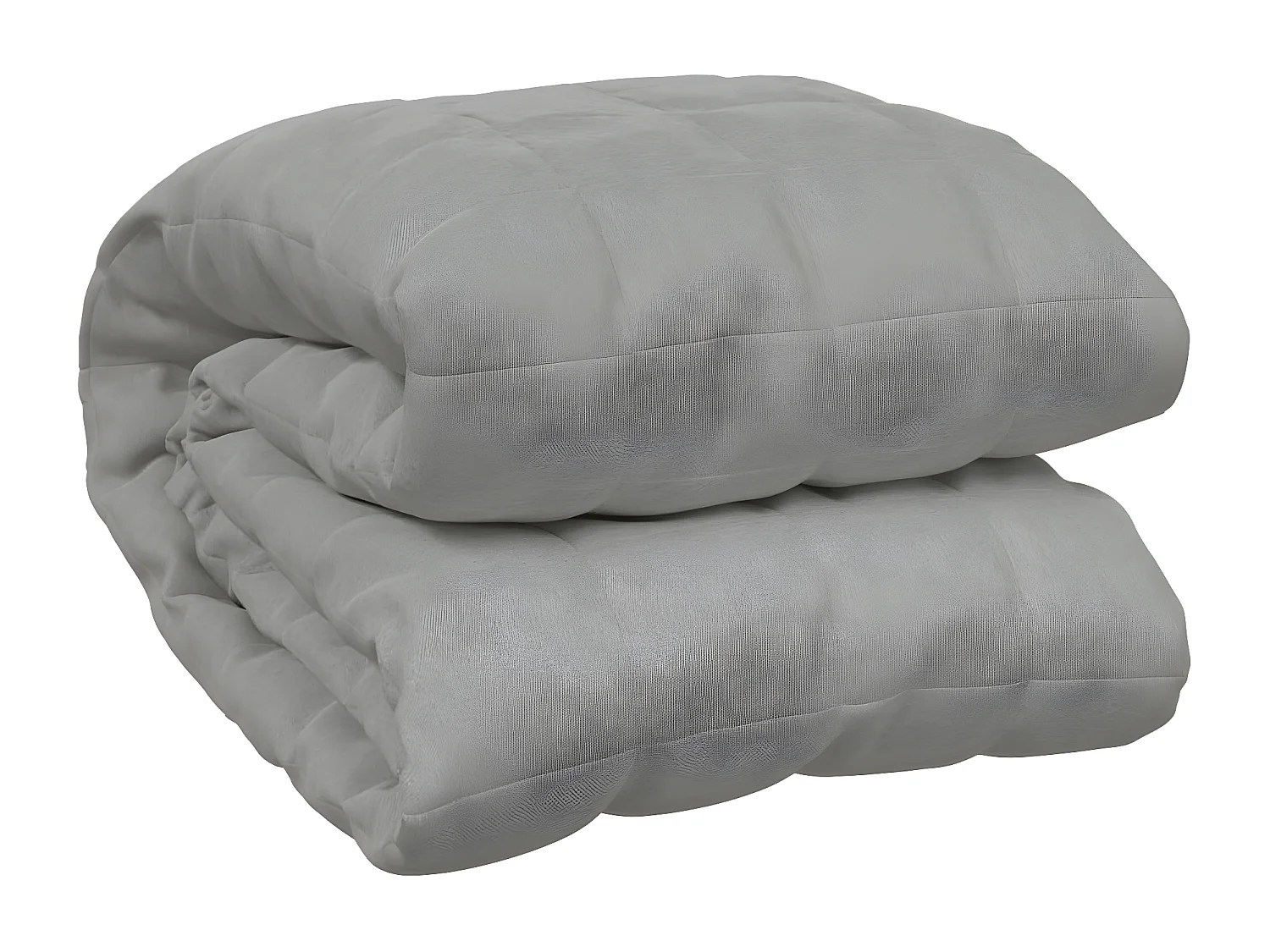 Couverture lestée Gris 152x203 cm 7 kg Tissu FR940731