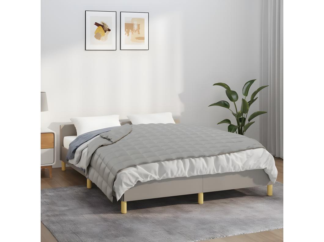 Manta con peso tela gris 152x203 cm 7 kg ES107546