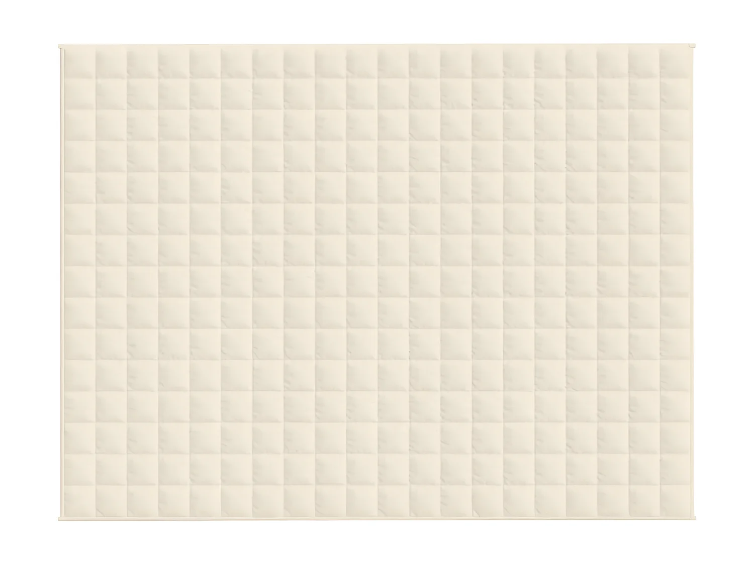 Couverture lestée Crème clair 152x203 cm 7 kg Tissu FR927929