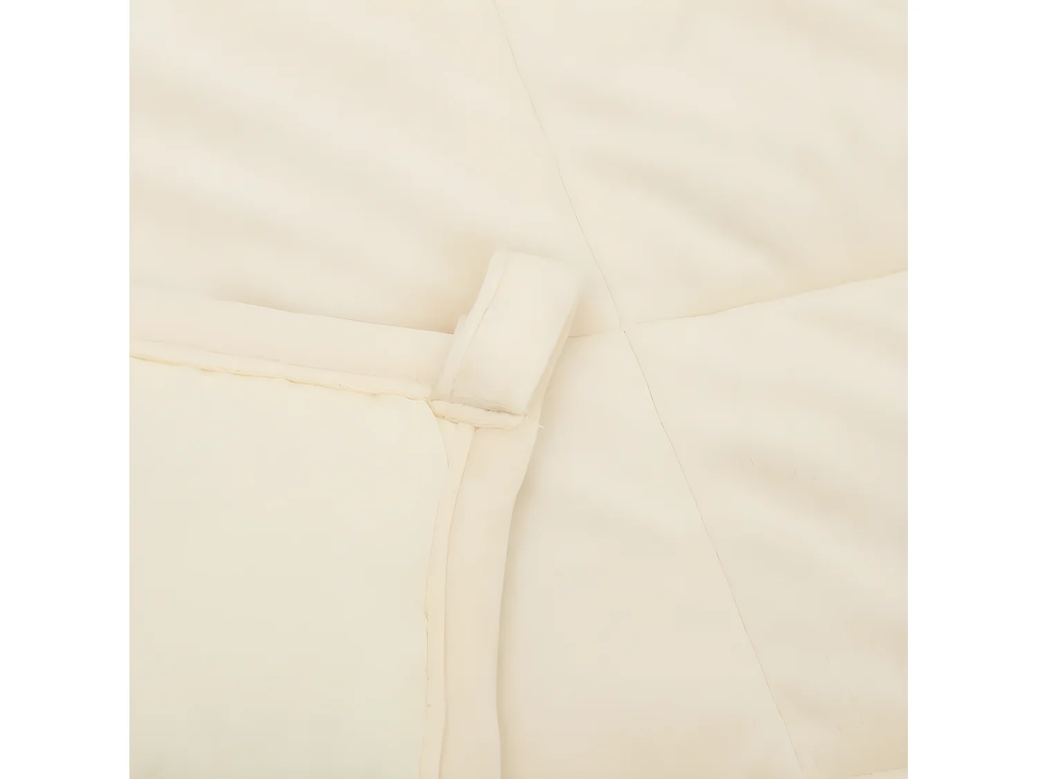 Couverture lestée Crème clair 152x203 cm 11 kg Tissu FR729916