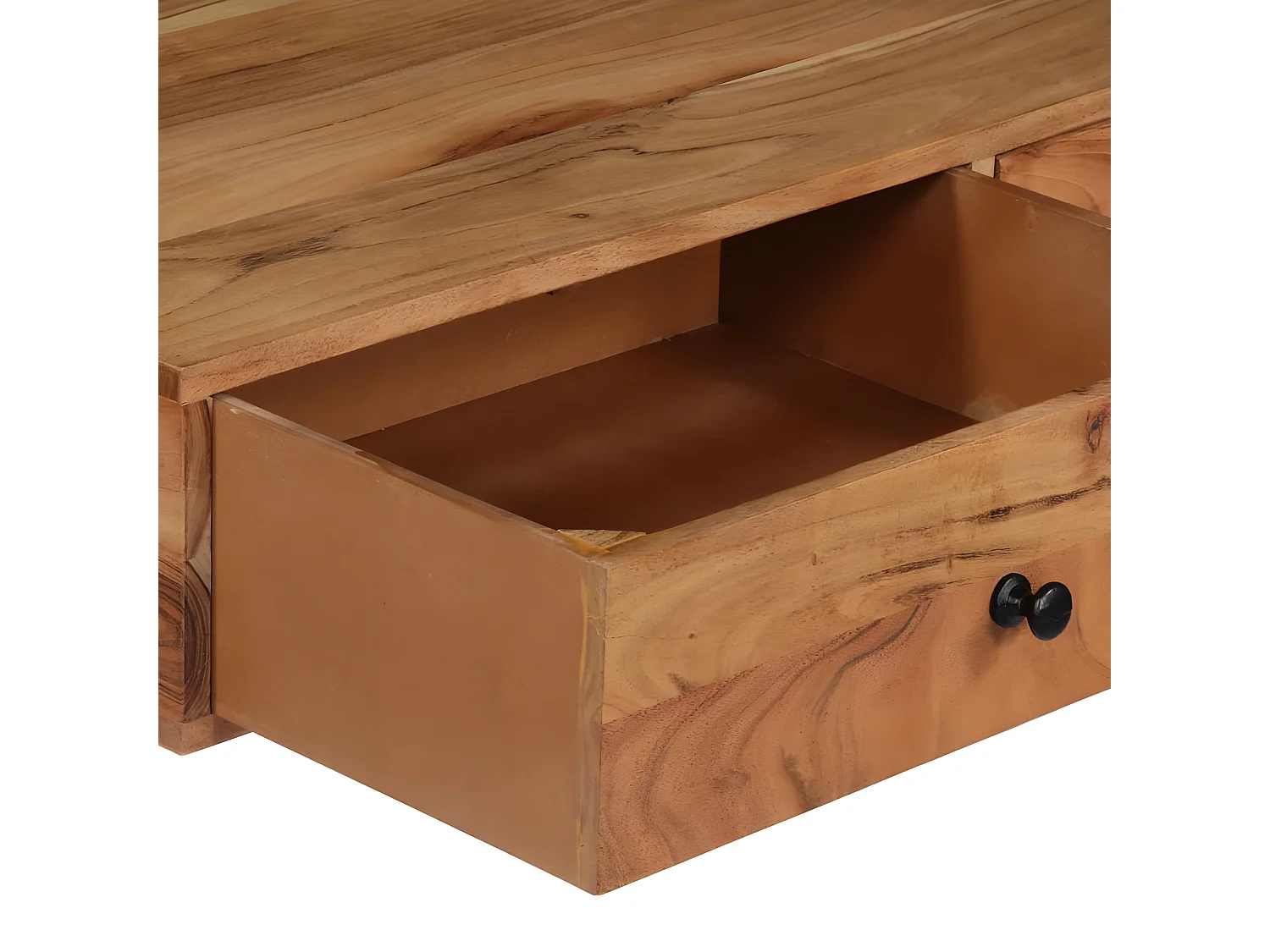 Bureau mural 90x40x170 cm Bois d'acacia solide FR659293