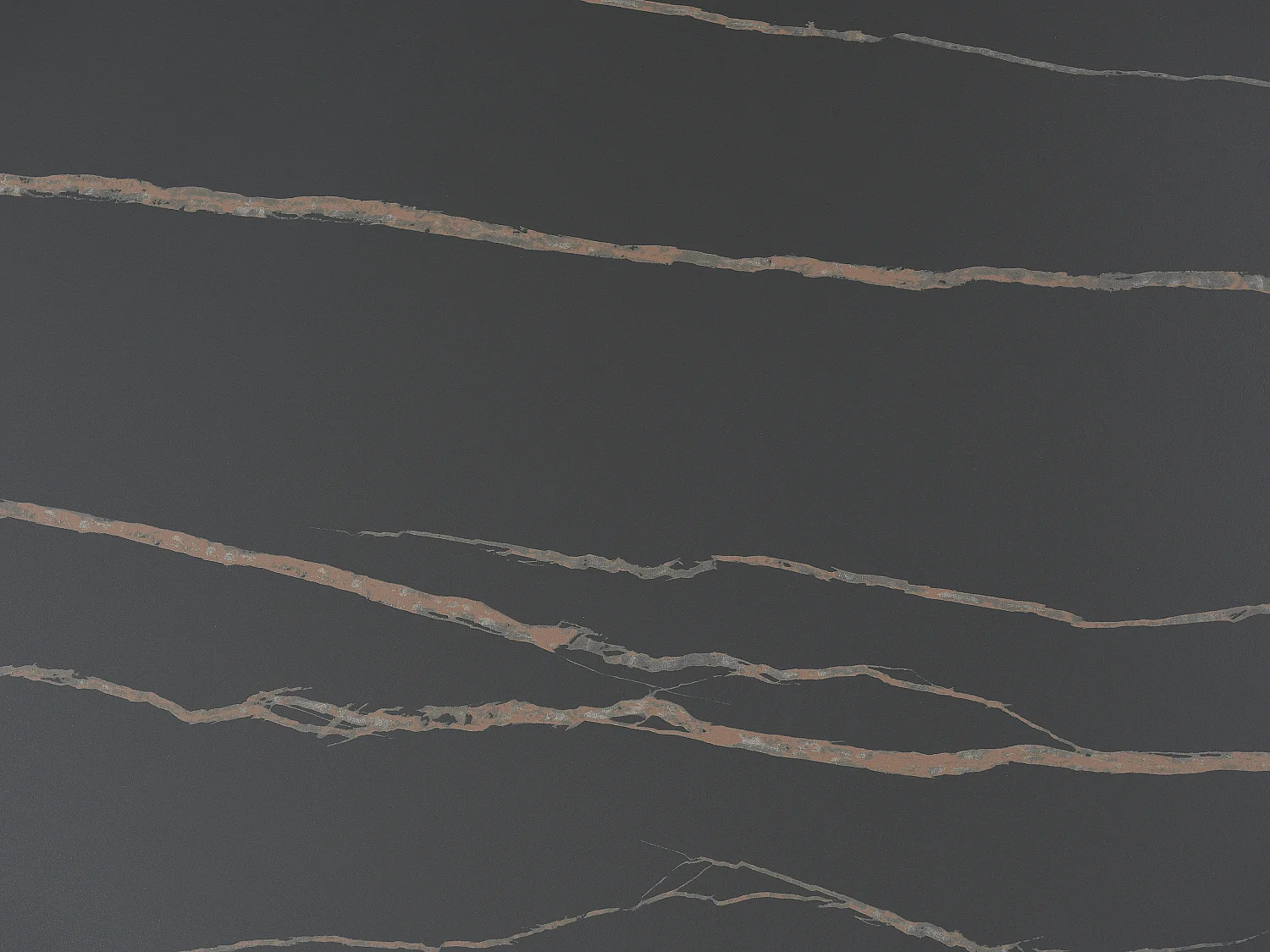 Table basse en céramique et métal - Effet marbre noir - LEONORA de Maison Céphy