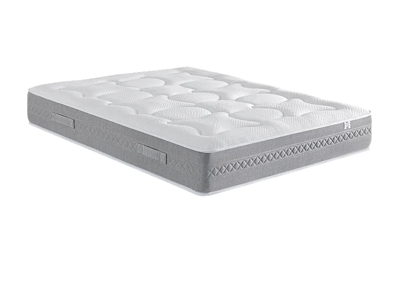 Matelas 100% latex Attraction 140x190 - 7 zones de confort - 23cm - Confort moelleux