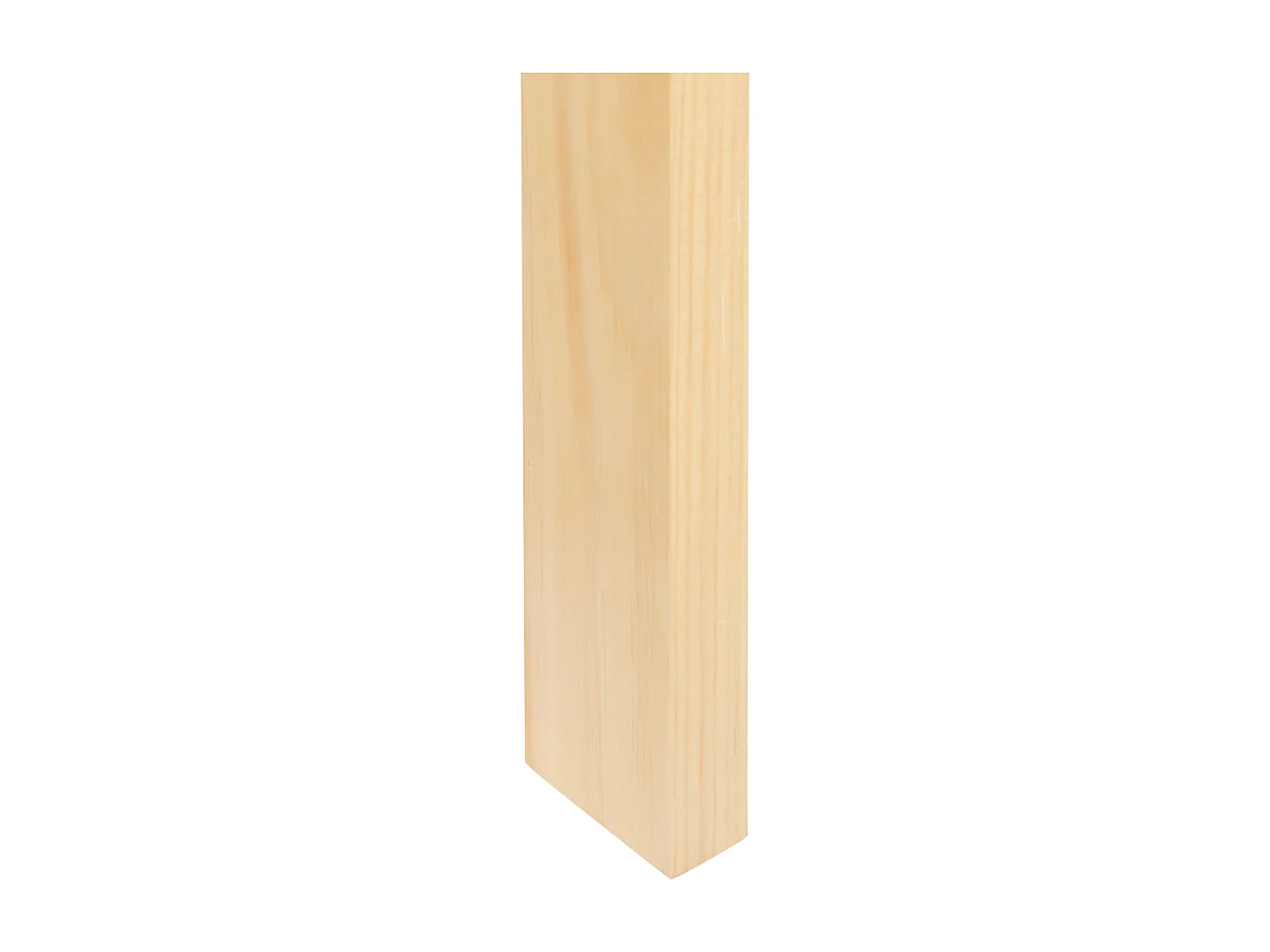 Lit avec sommier Bois de pin TANNAY 140 x 200 cm Marron clair