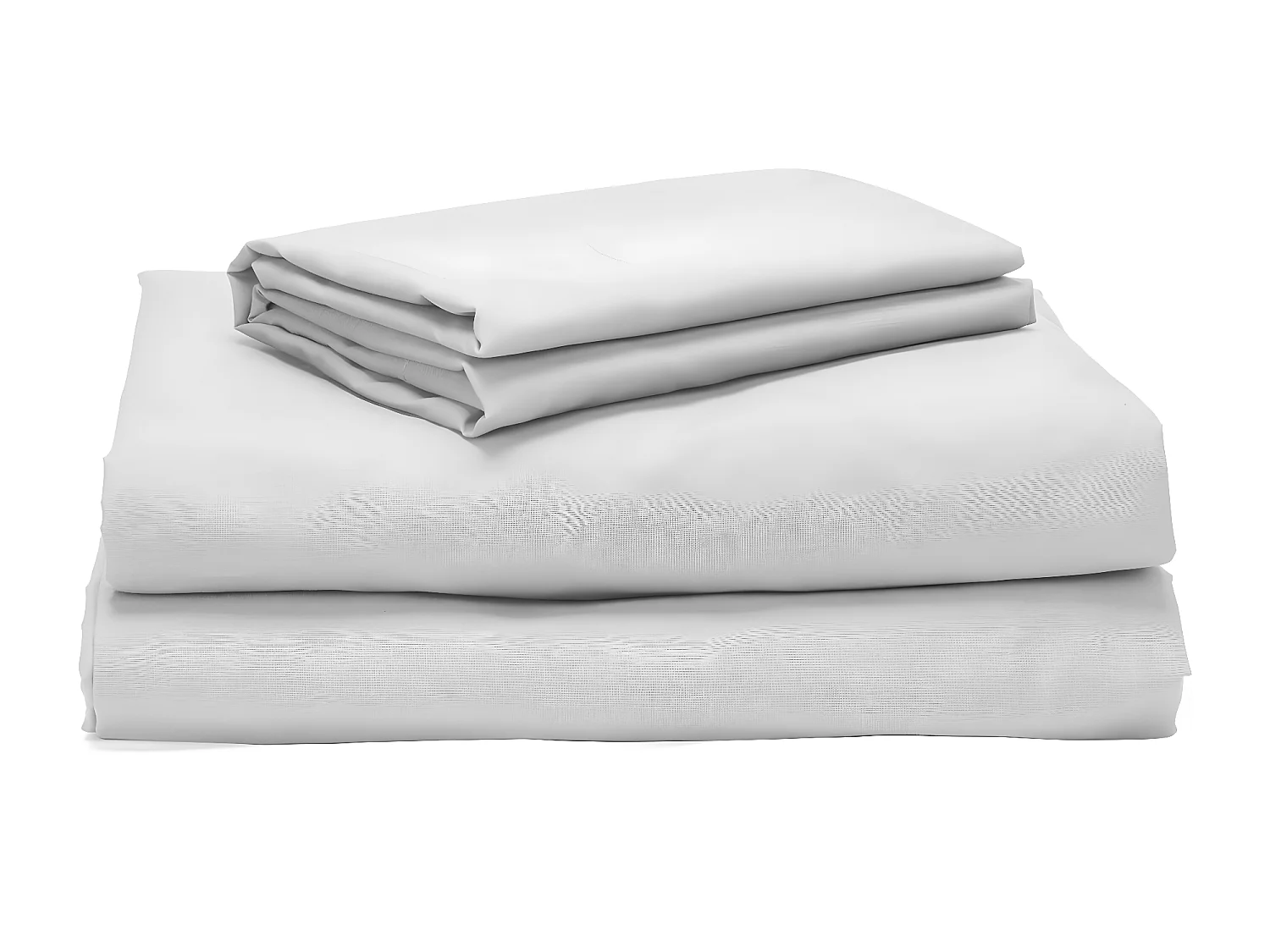 Jogo de cama branco 100% algodão percal 200 fios | 135 x 190/200 cm