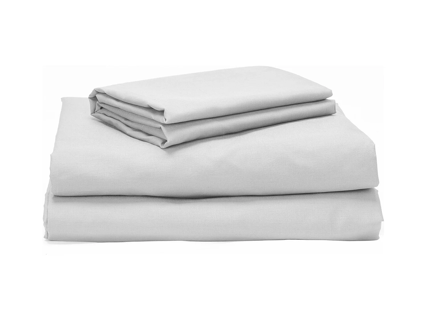 100% katoenen ademend bedlinnen 150 thread count witte kleur