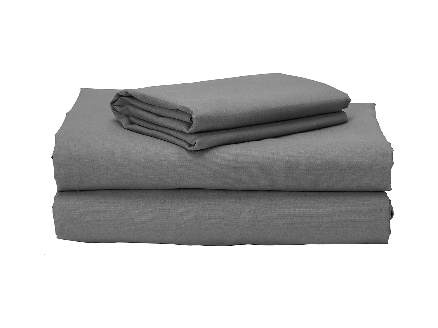 100% katoenen ademend bedlinnen 150 thread count grijze kleur