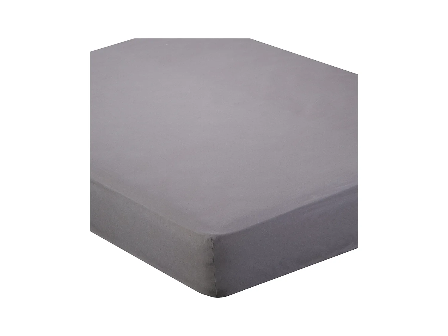 100% katoenen ademend bedlinnen 150 thread count grijze kleur