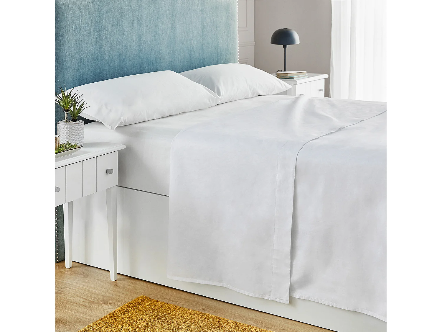 Linge de lit de 90 x 190 cm en coton - NATURAL de PIKOLIN HOME