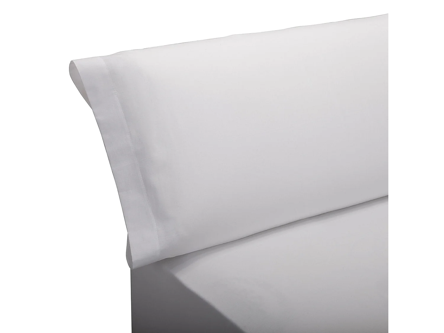 Parure de lit 80x190cm| PIKOLIN HOME| 100% Coton| 4 pièces| Blanc