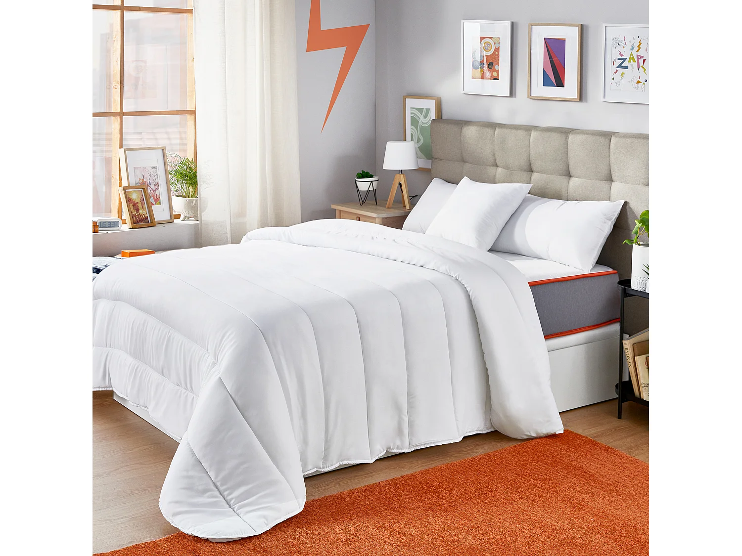 Edredão Nórdico Inverno POP (400 gr - 150x220cm) What the sleep | 220 x 220 cm