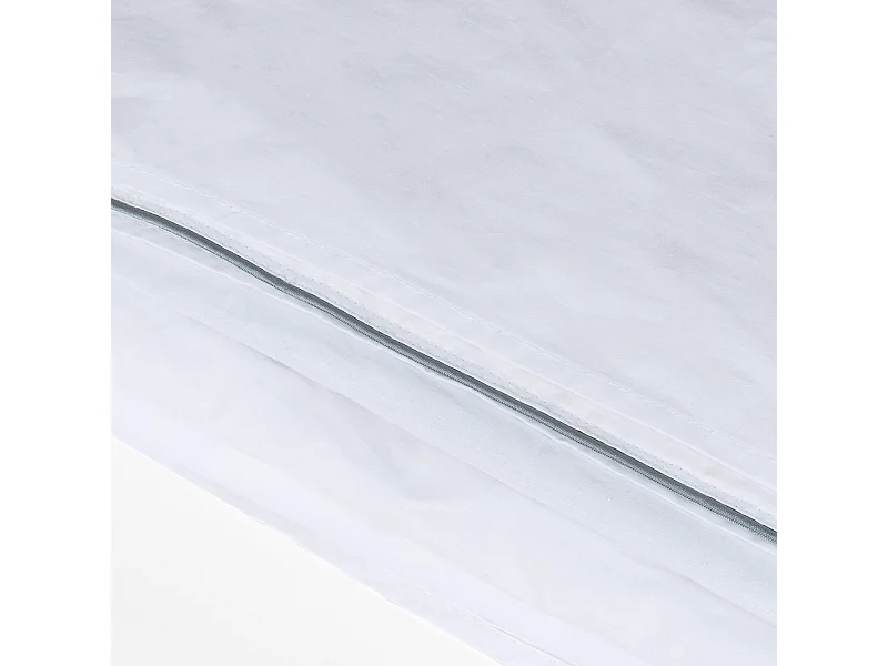 Copripiumino e Cuscino 180x190cm| PIKOLIN HOME |200 fili|Bianco
