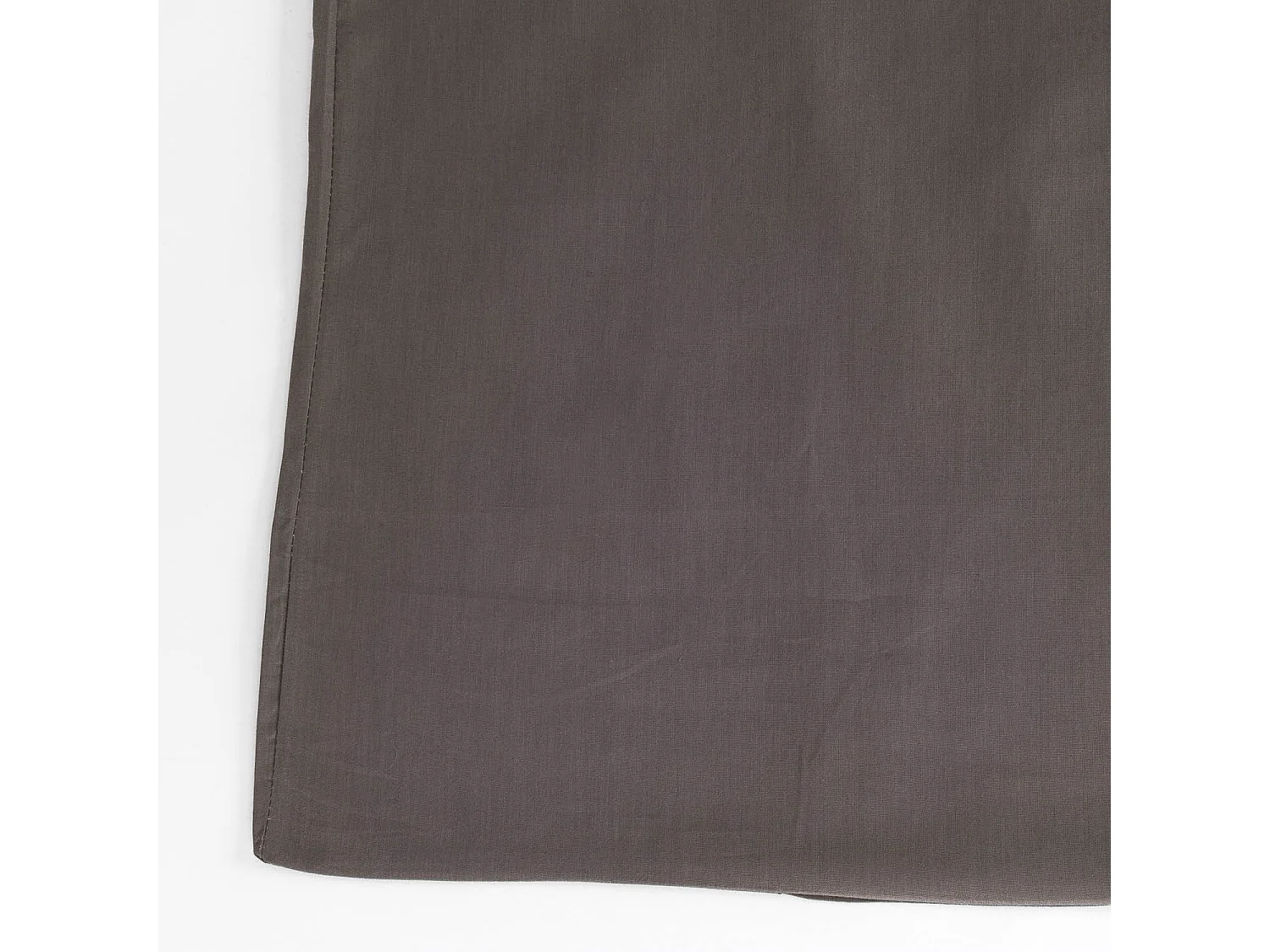 Completo copripiumino 100% cotone traspirante a 150 fili  Grigio