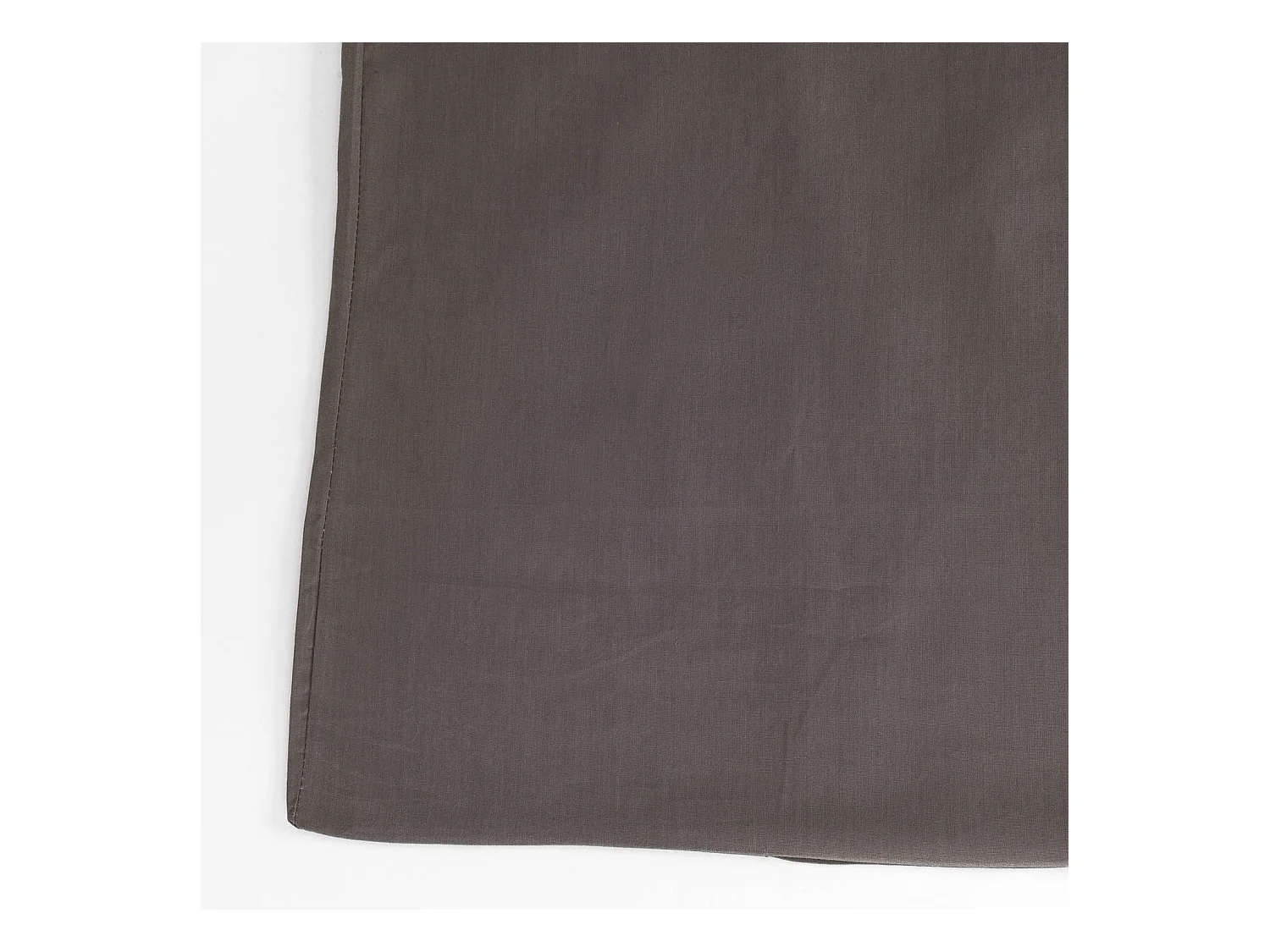 Set dekbedovertrek 100% katoen ademend 150 thread count grijs