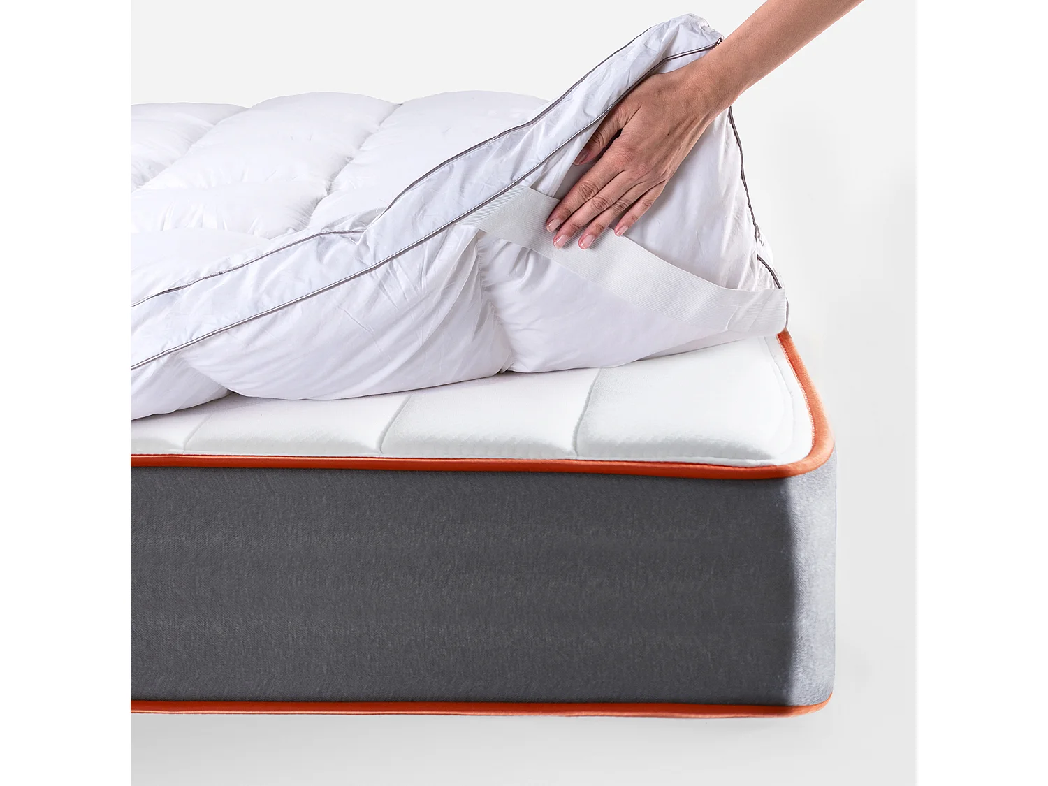 Topper Penas capa algodão BASS 90x190cm What the sleep | 160 x 190 cm