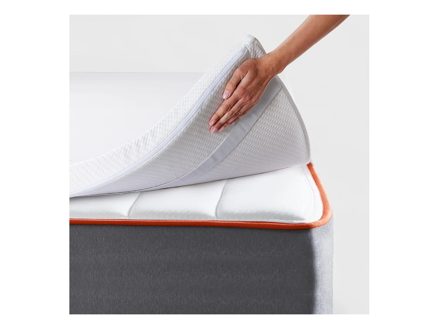 Topper Sobrecolchón 5cm viscoelástico 90x200cm WHAT THE SLEEP