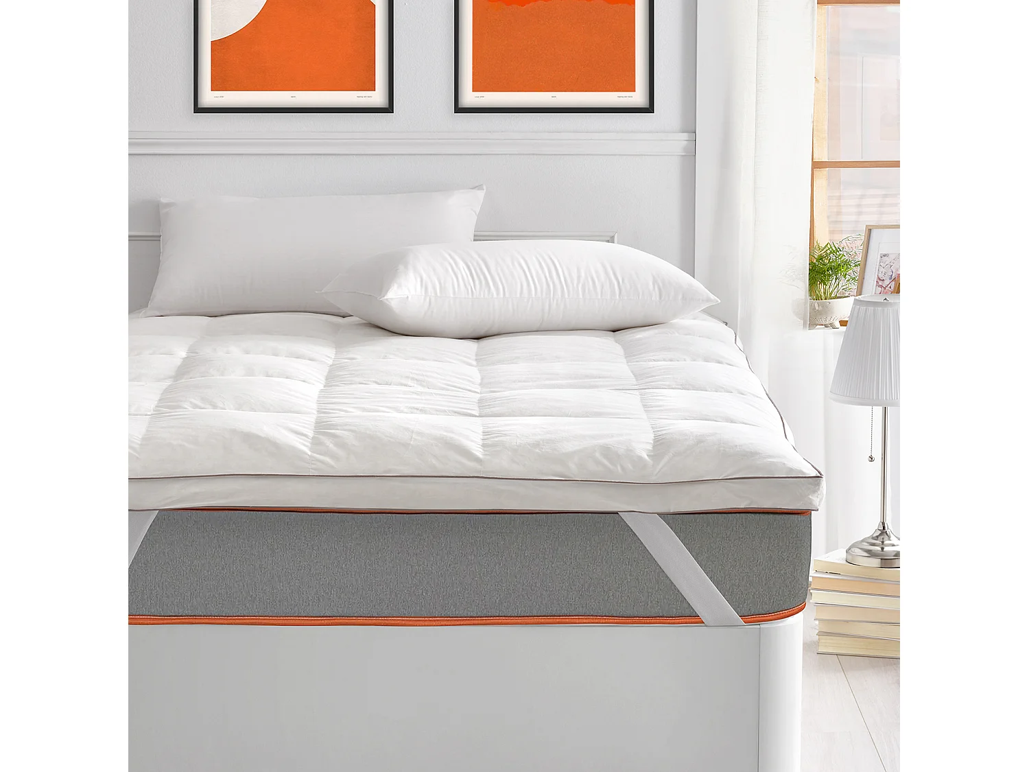 Topper Penas capa algodão BASS 90x190cm What the sleep | 150 x 200 cm