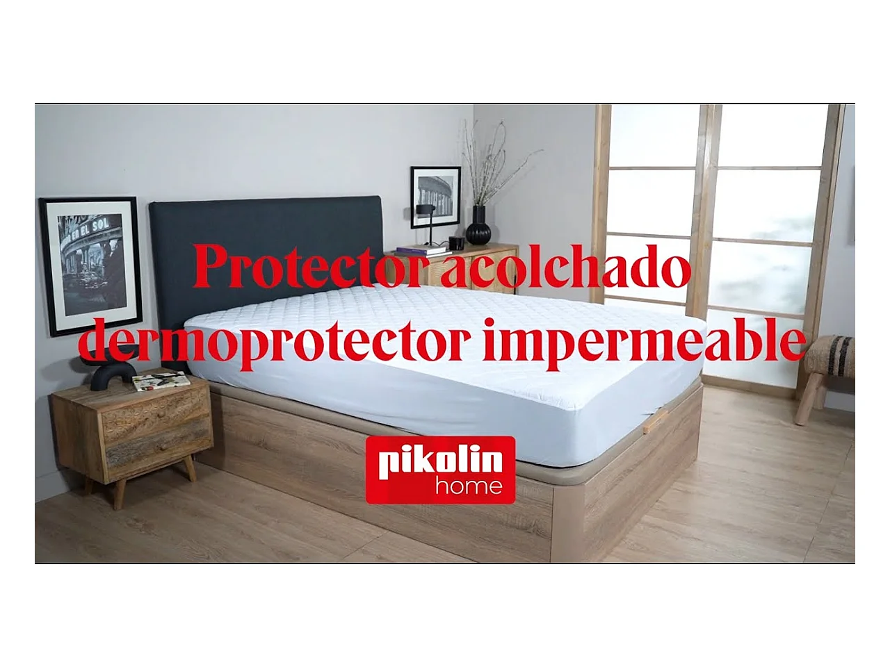 Waterdichte gewatteerde matrasbeschermer met aloë vera