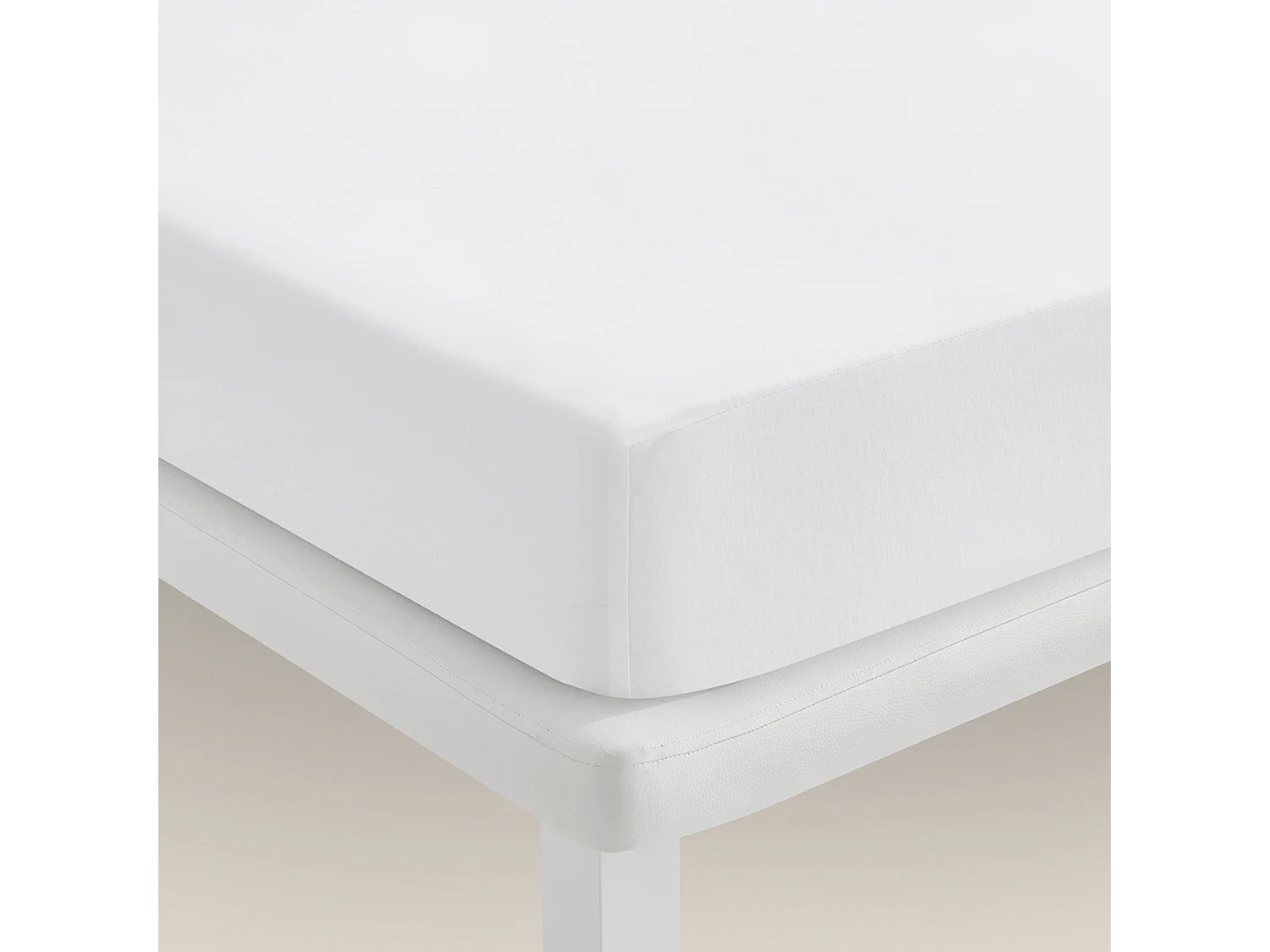 Hoeslaken en matrasbeschermer Thermic + Tencel 2 in 1