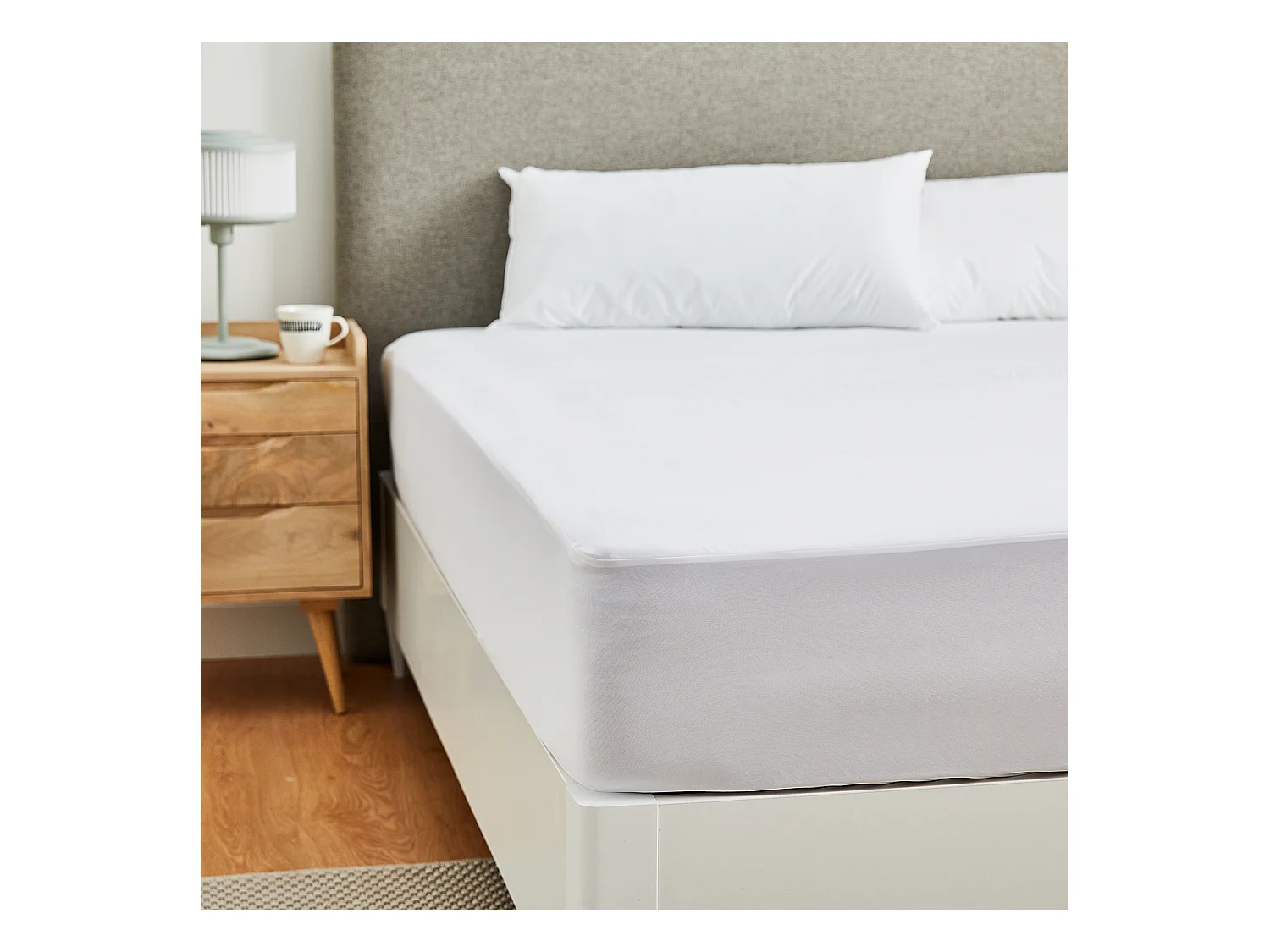 Drap-housse et protège-lit Thermic + Tencel