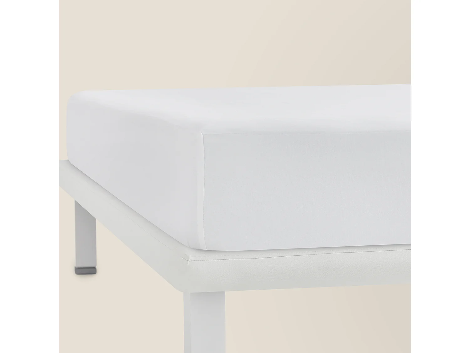 Hoeslaken en matrasbeschermer Thermic + Tencel 2 in 1