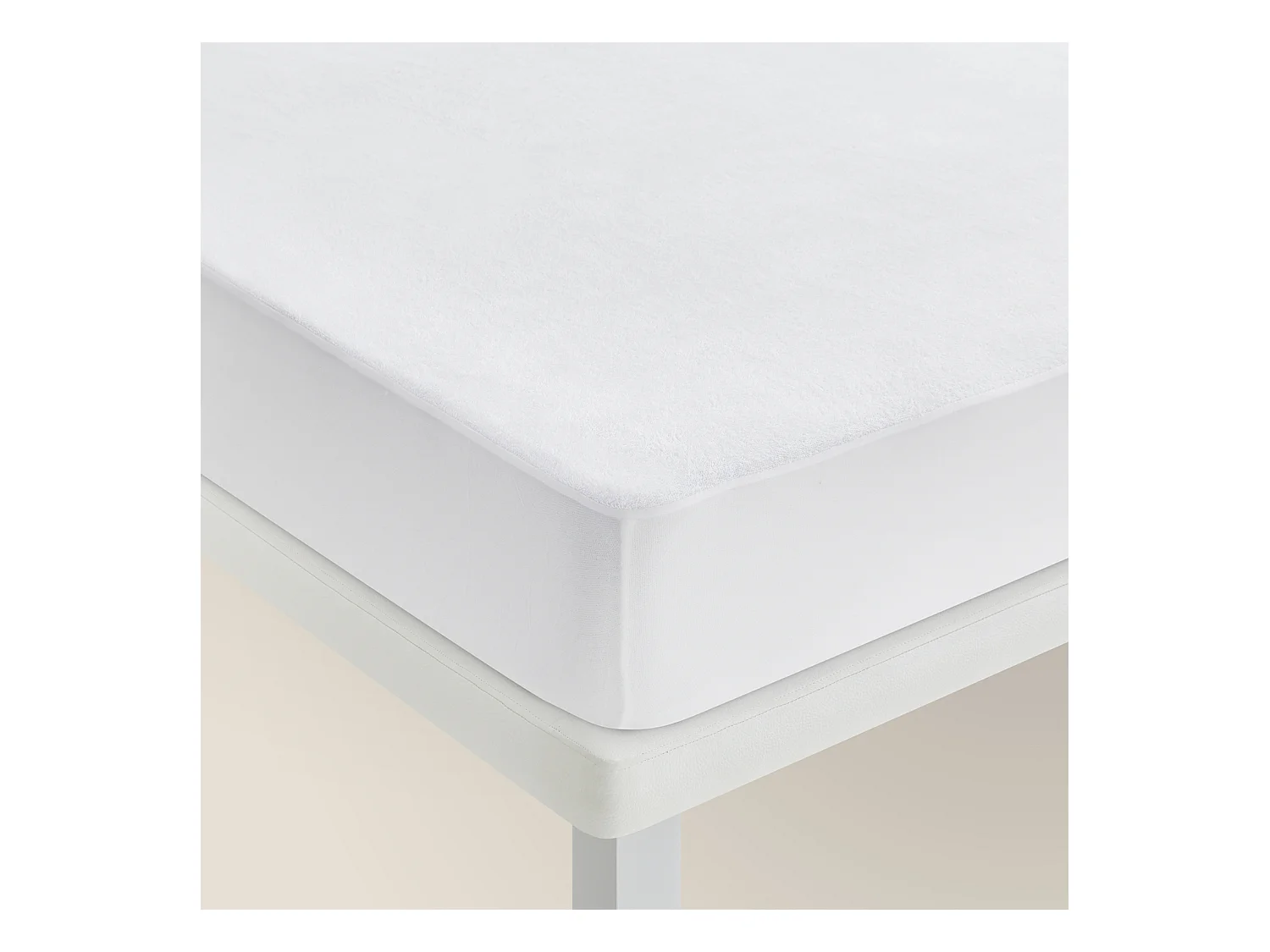 Waterdichte matrasbeschermer van badstof met aloë vera