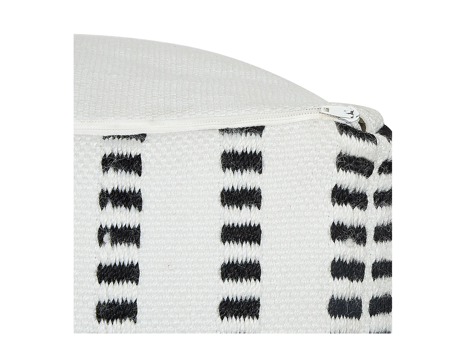 Puf GAJAN Blanco 50 cm 50 cm 30 cm