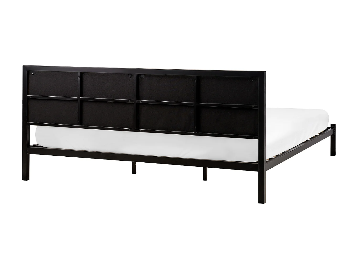 Cama Metal CLAMART 180 x 200 cm Beige claro