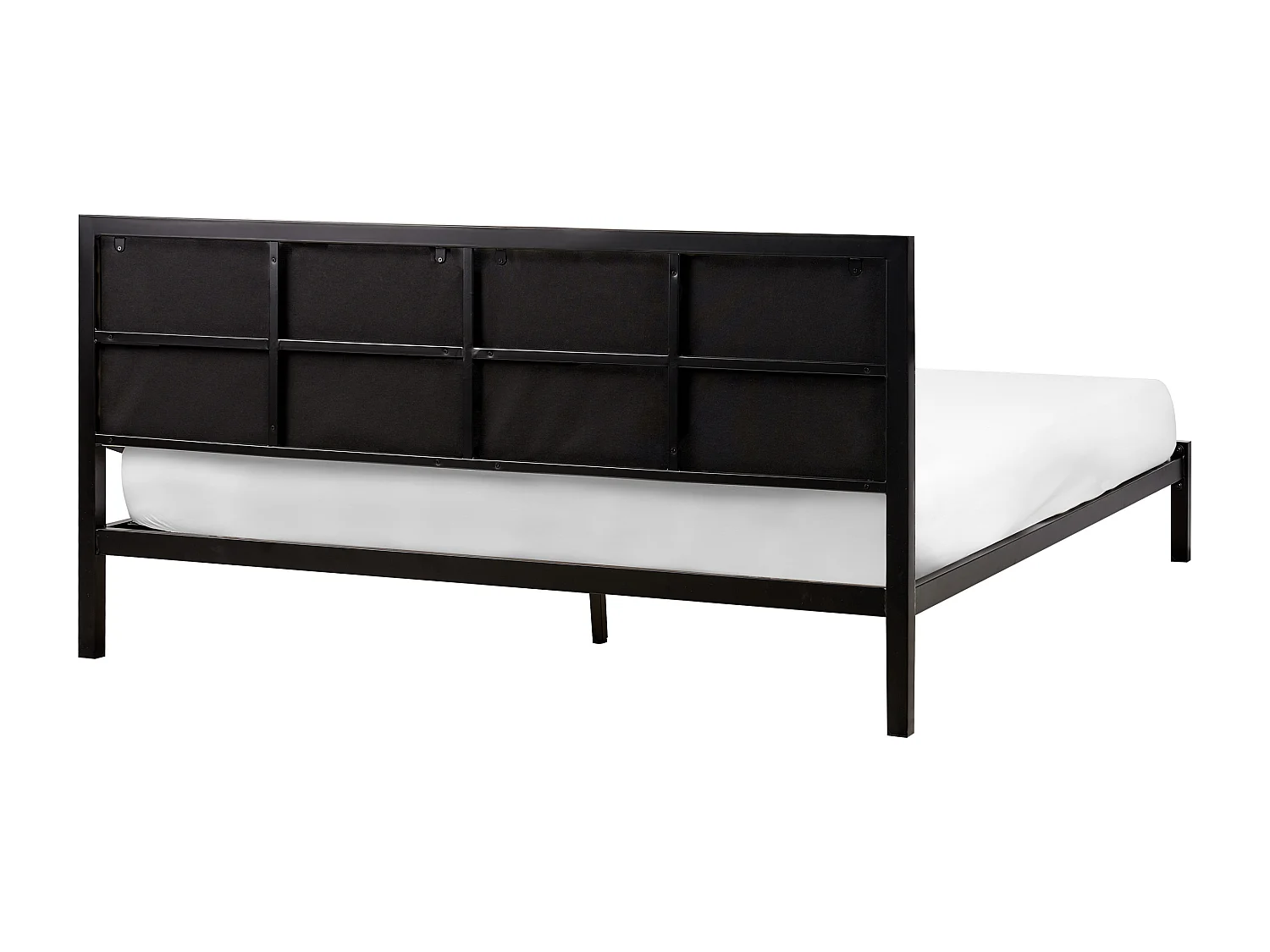 Cama Metal CLAMART 160 x 200 cm Creme claro