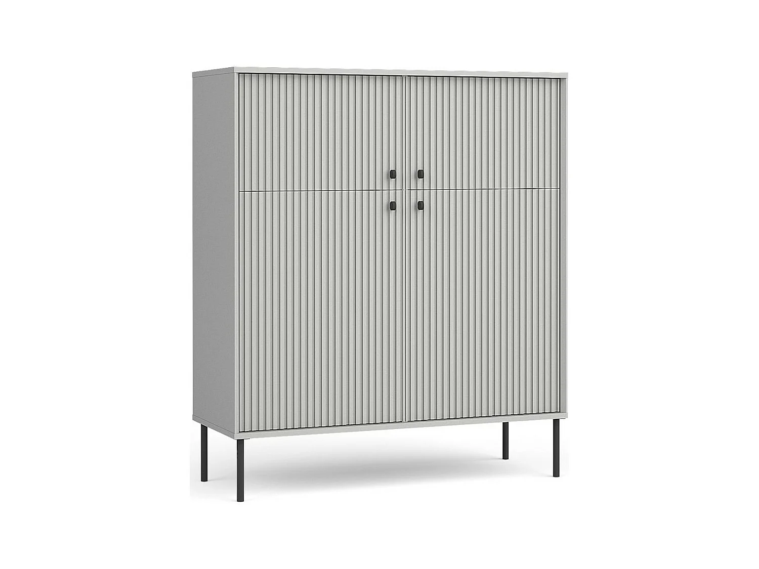 Comedor completo ISIS: Aparador, Buffet, Vitrina y Mesa Extensible.