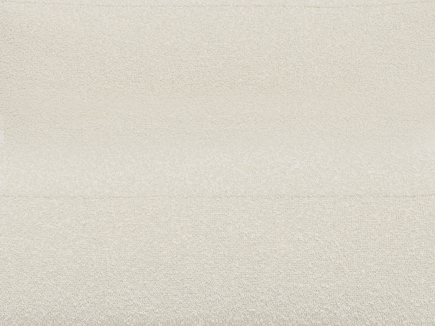 Modulerbar hjørnesofa med lenestol og puff i beige bouclette-stoff NOUMARA