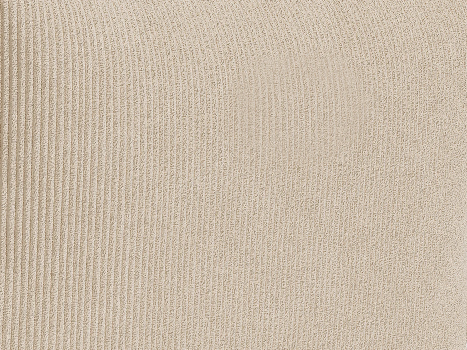 Sofa mit Hocker - beliebig kombinierbar - Cord - Beige - NOUMARA