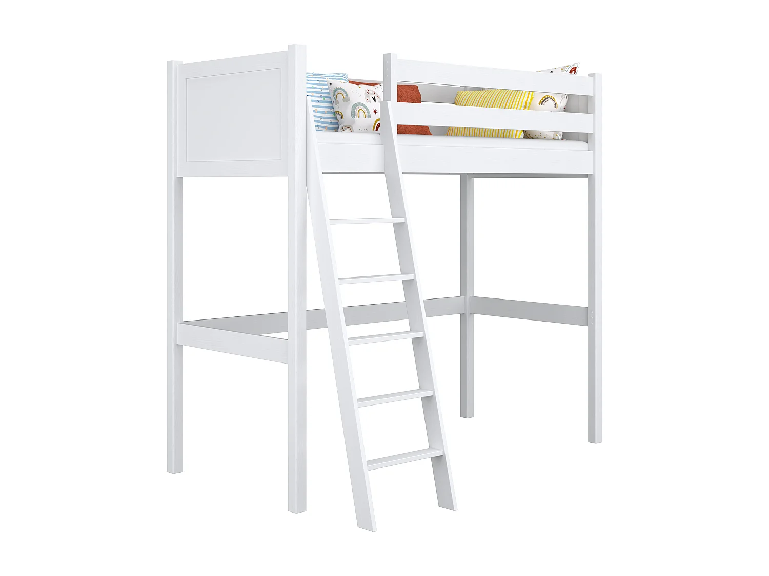 HOCHBETT N04 Weiß 80x190