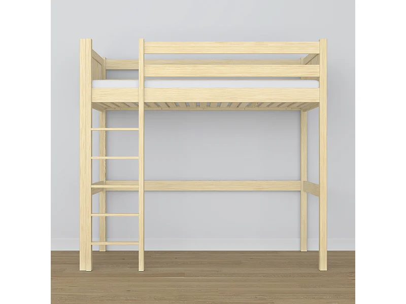 HOCHBETT N06 Klare Kiefer 90x200