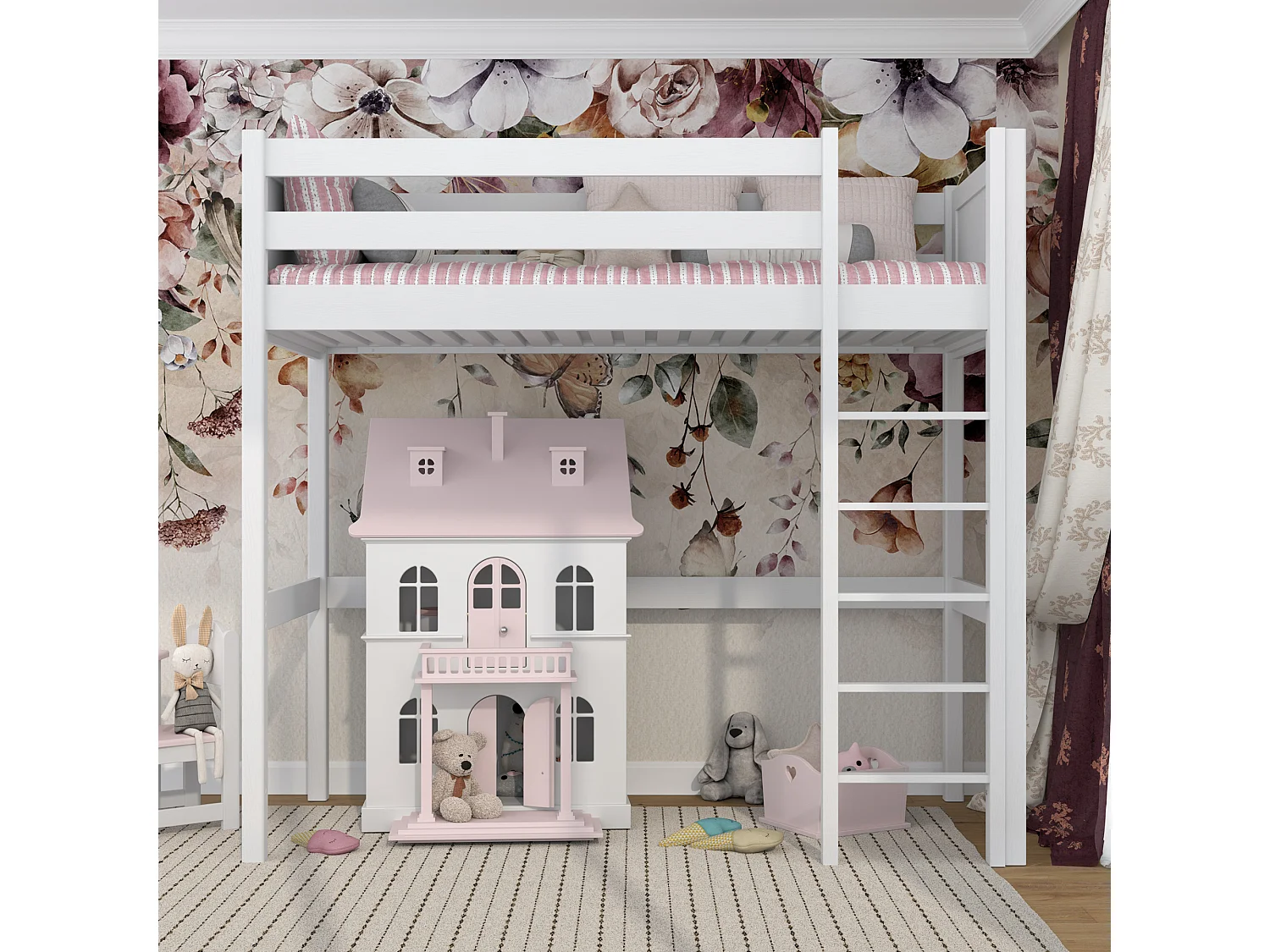 HOCHBETT N06 Weiß 120x180